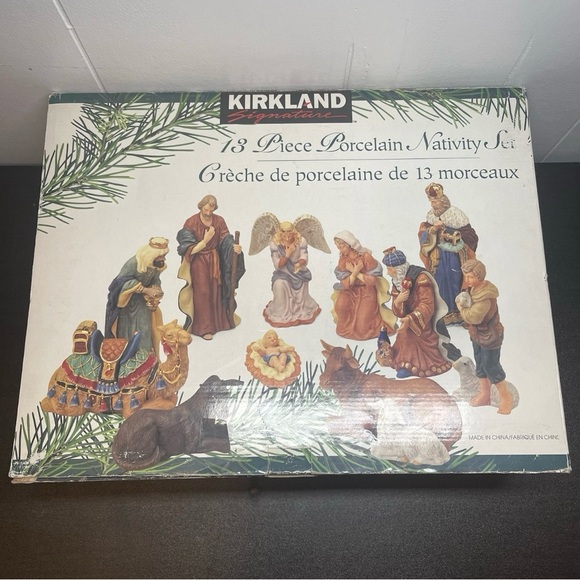 Kirkland Signature Other - Kirkland Signature 13 piece Porcelain Nativity Set - Christmas - Complete